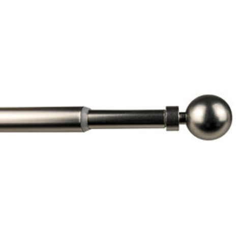 BASTONE METALLO D 12/9  70/120CM PALLA NICHEL