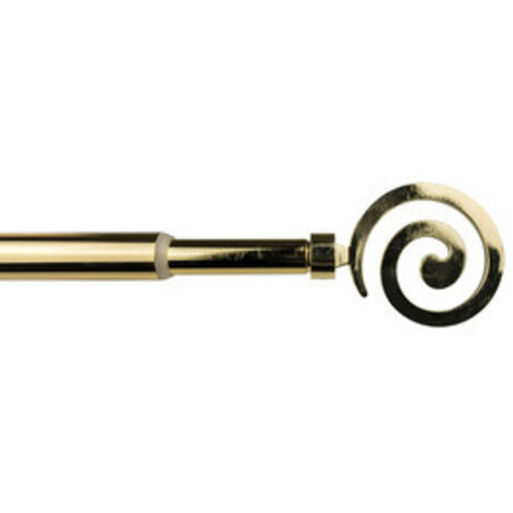 BASTONE METALLO D 12/9 70/120CM SPIRALE ORO 6 PZ