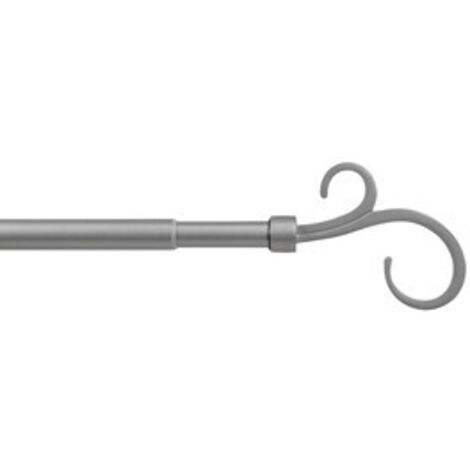 BASTONE METALLO D 19/16 120/210CM PASTORALE GRIGIO 6 PZ