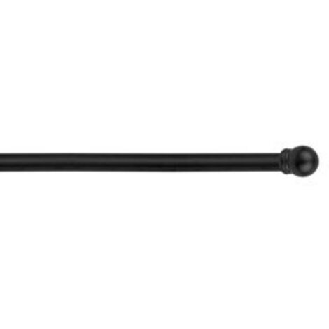 BASTONE METALLO D 20/17 120/210CM PALLA NERO- 6,0 pz