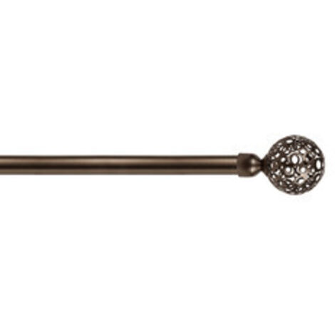 BASTONE METALLO D 20/17 120/210CM RICAMO BRONZO- 6,0 pz