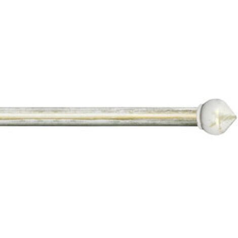 BASTONE METALLO D 20/19 120/210CM BULBO AVOR/ORO- 6,0 pz
