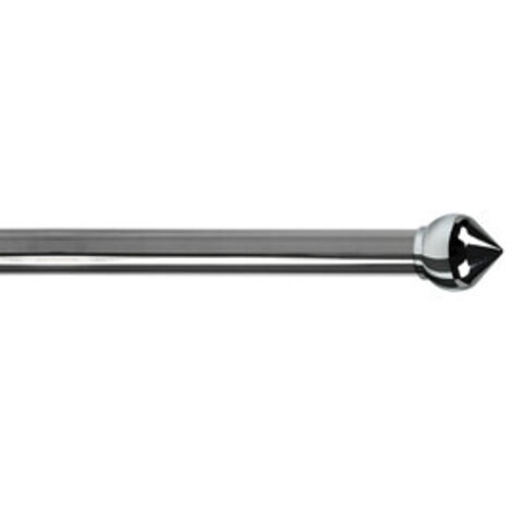 BASTONE METALLO D 20/19 120/210CM BULBO CROMO 6 PZ