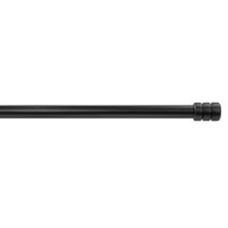 BASTONE METALLO D 20/19 120/210CM CILINDRO NERO- 6,0 pz