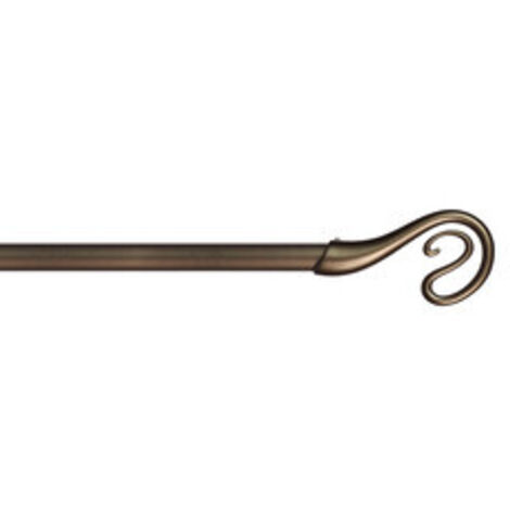 BASTONE METALLO D 20/19 120/210CM NAIROBI BRONZO- 6,0 pz