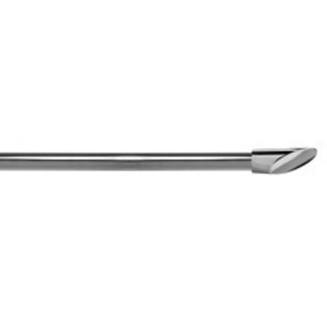 BASTONE METALLO D 20/19 120/210CM TRONCHETTO CROMO- 6,0 pz