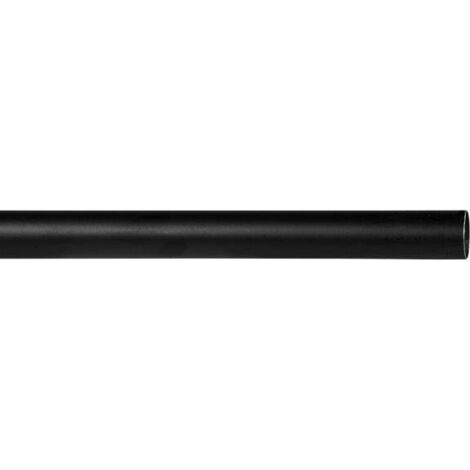 bastone per tende - nuvole colore nero da 160 cm con diametro 20 mm