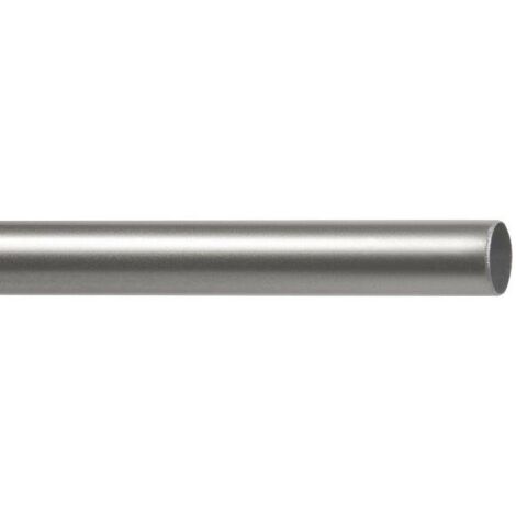 bastone per tende - nuvole colore nichel da 200 cm con diametro 20 mm