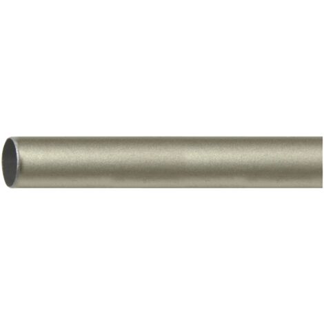 bastone per tende - nuvole colore nichel da 240 cm con diametro 20 mm