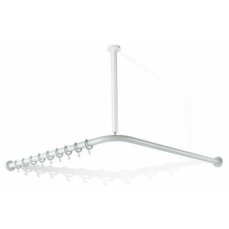 Bastone per tende SERIE 801 d : 33mm 1000x1000mm. 20 Anello blu acqua