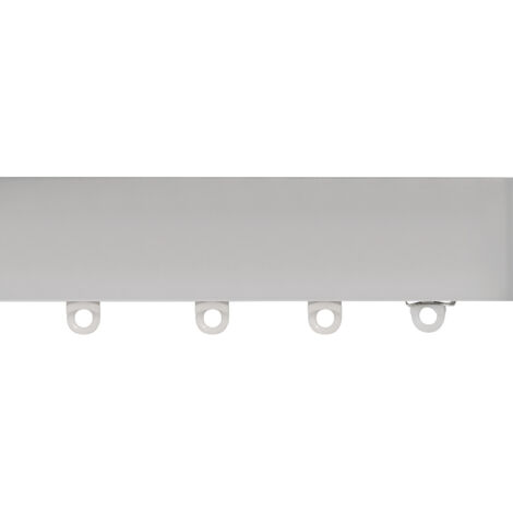 BASTONE PIXEL PIATTO 160CM ARGENTO