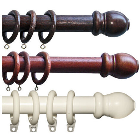 BASTONE SCORRITENDA NOCE D.35 CM.200 NC200-S