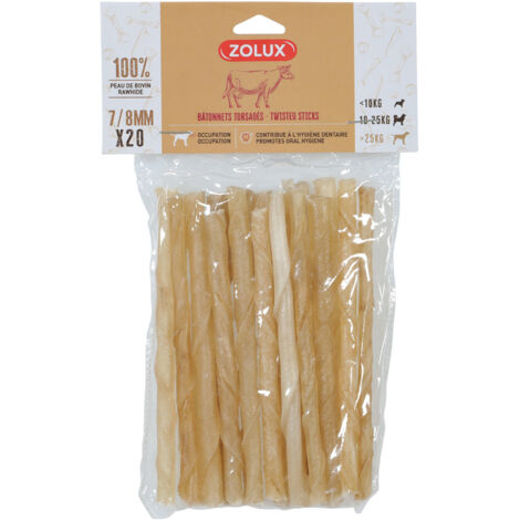 Bastones torcidos para perros masticables - ZOLUX