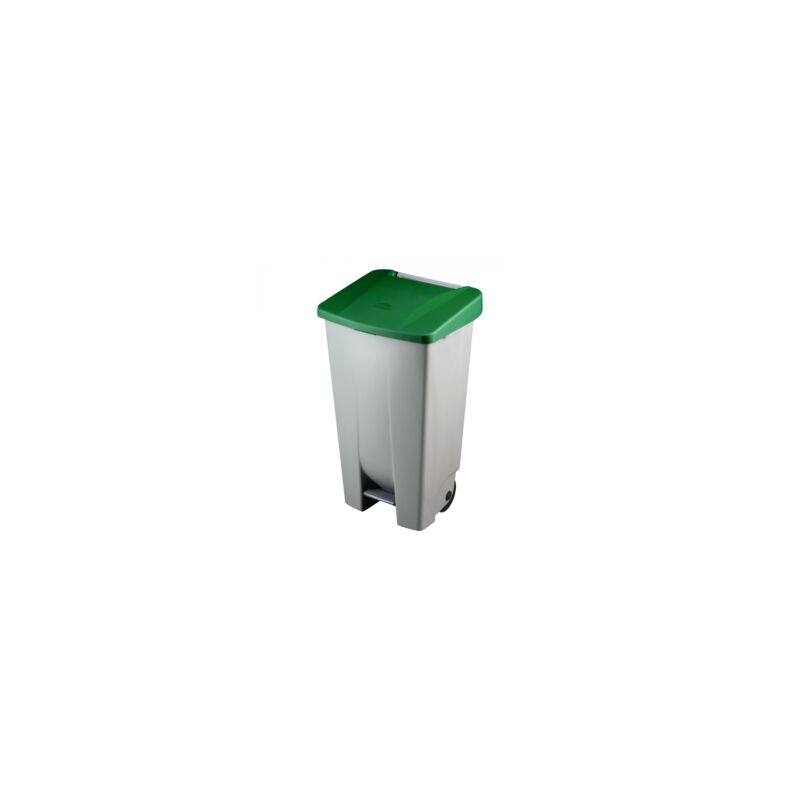 

Plasticos Helguefer - Basurero 120 litros con pedal y ruedas