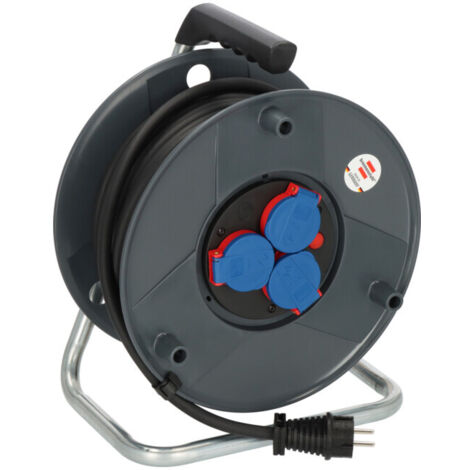 BAT Enrouleur de câble IP44 30m H07RN-F 3G2,5