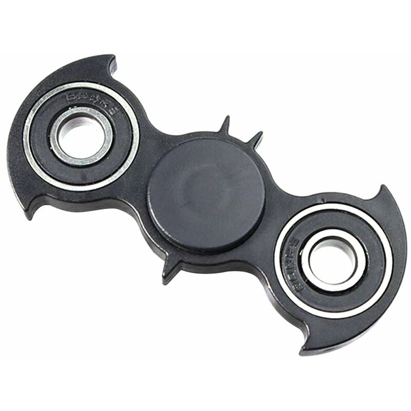 

Bat Finger Spinner Fidget Toy Rodamiento de ceramica hibrido de alta calidad Spin Widget Focus Toy EDC Pocket Desktoy Regalo para TDAH Ninos Adultos