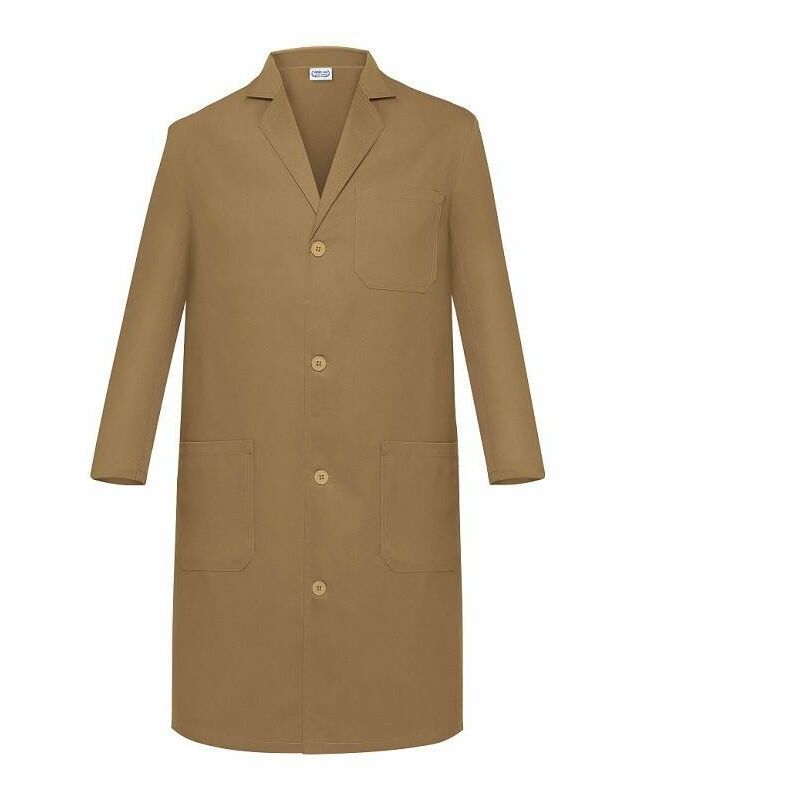 Bata caballero manga larga tergal varios colores talla 48-64 color ropa color beige tallaje talla 64