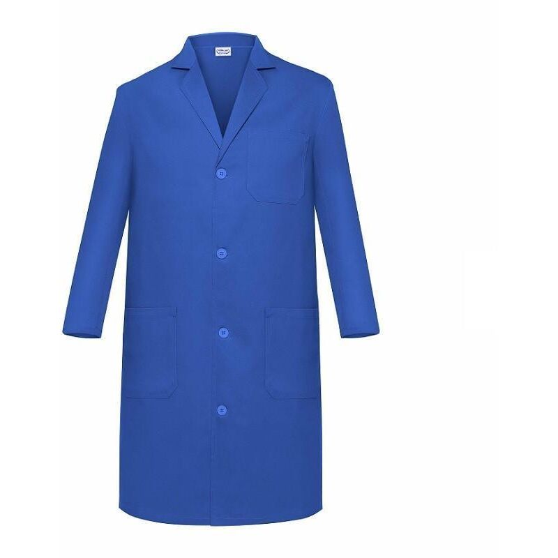 Bata caballero manga larga tergal varios colores talla 48-64 color ropa color azulina tallaje talla 64