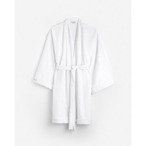 Bata de baño blanca Largo