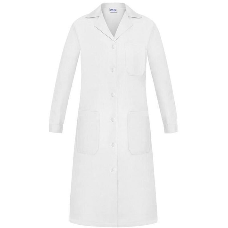 bata trabajo señora manga larga tergal varios colores talla 40-54 color ropa color blanco tallaje talla 42