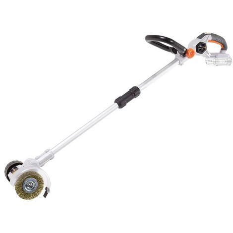 Costway Electric Weed Sweeper Cordless Paving Grout Cleaner Patio