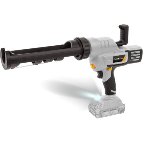 BATAVIA Pistola per Silicone a batteria 18V - Applicazione Precisa solo corpo macchina
