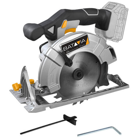 BATAVIA Sega circolare a batteria 18v 165mm, solo corpo macchina