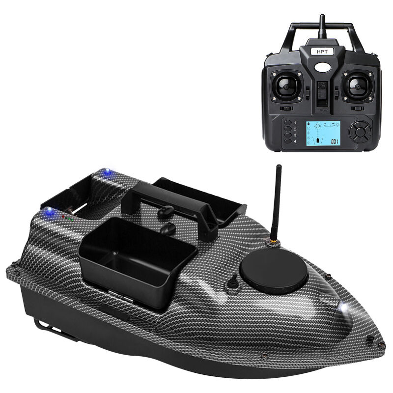 Bateau de pêche appât gps avec 3 conteneurs d'appâts Bateau appât sans fil avec fonction de retour automatique