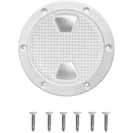Bateau rond antidrapant en plastique en 4 pices