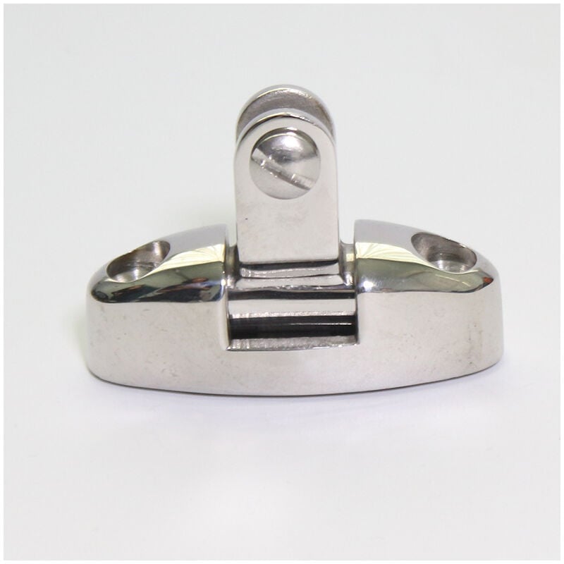 Bateau Top Bimini Charnière De Pont Pivotant Montage Latéral En Acier Inoxydable 316 Avec Tampon En Caoutchouc (M5)