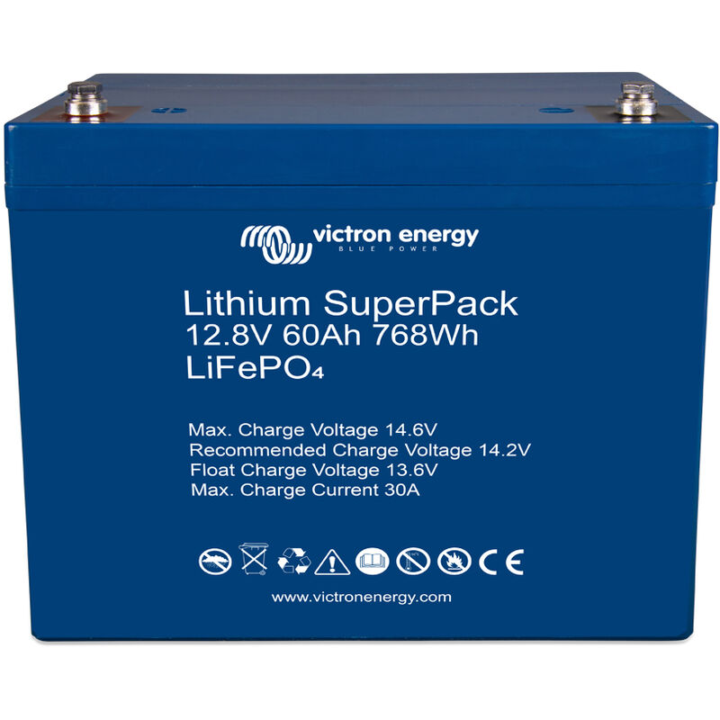 

Batería Lithium SuperPack 12,8V 60Ah - Victron