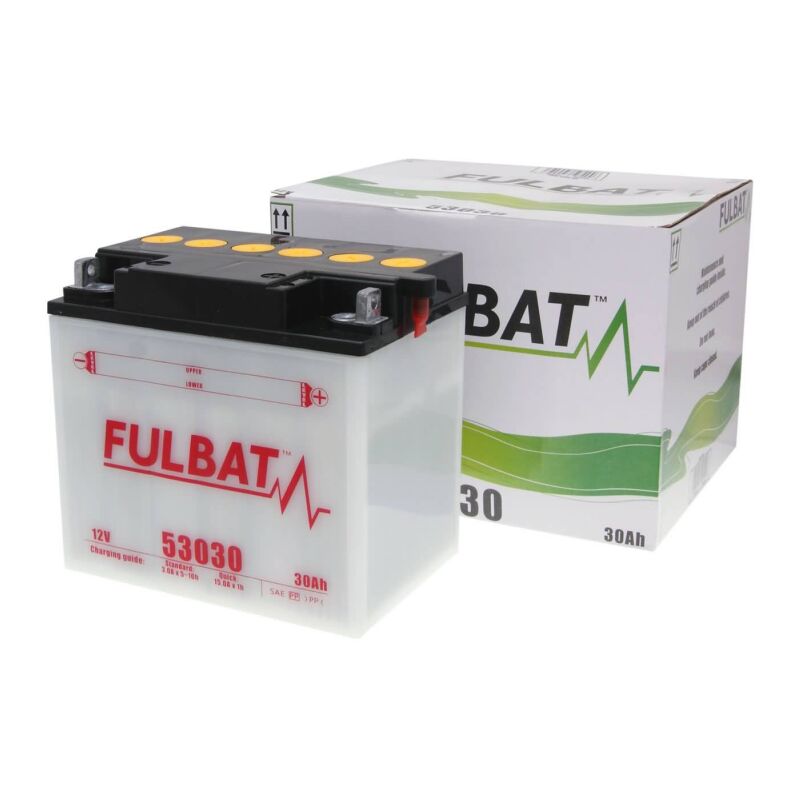 Batería 12V 31,6 ah Fulbat 53030 (suministrada con ácido)