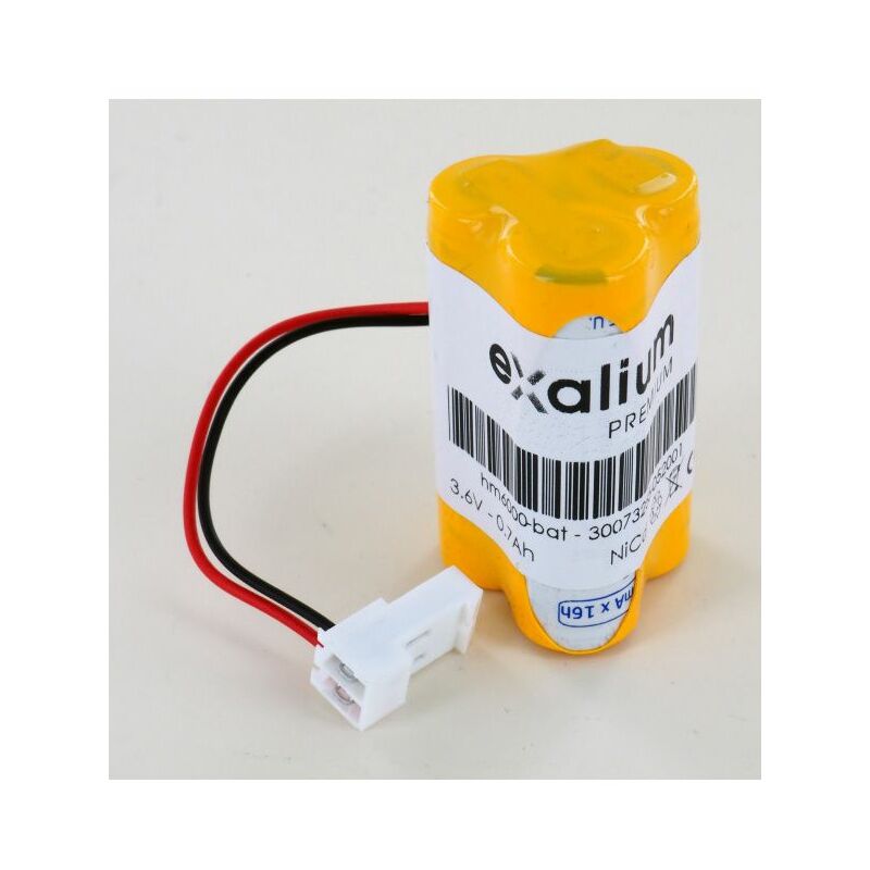 

Exalium Premium - Batería 3.6V 700mAh NiCd para interruptor schlumberger hm6000