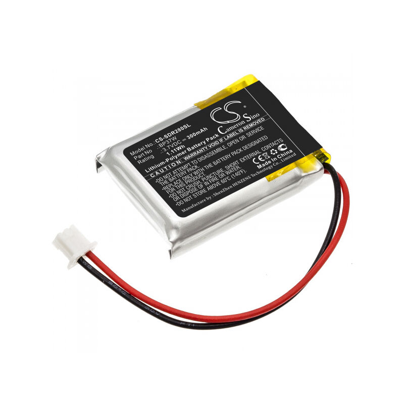 

Batería 3.7V 300mAh LiPo BP37W para entrenadores ARC - Dogtra