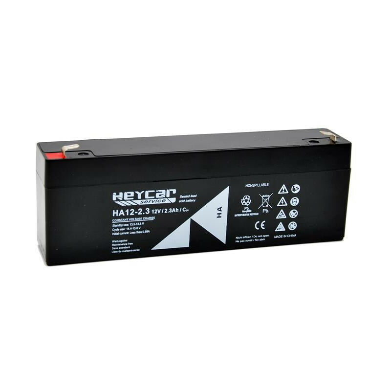 

Batería AGM Heycar HA12-2.3 12V 2.3Ah