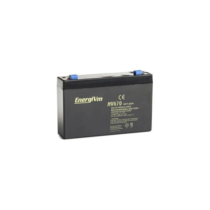 

Batería ENERGIVM MV670 6V 7Ah