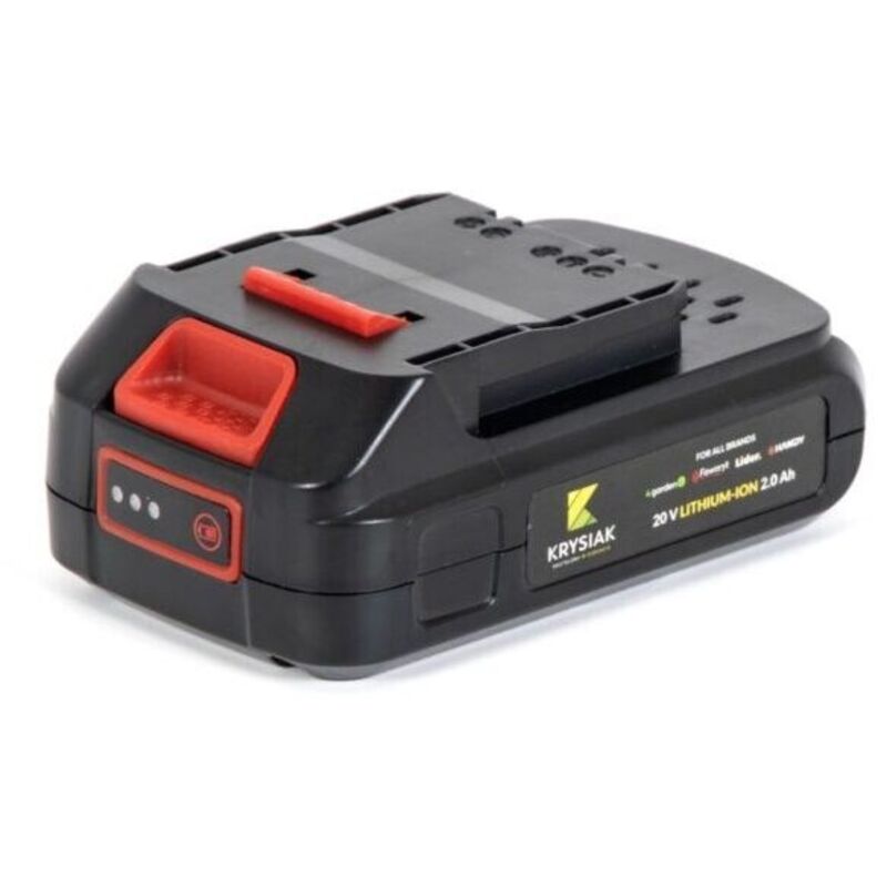 Bater铆a Krysiak AK202 de 20V y 2,0Ah