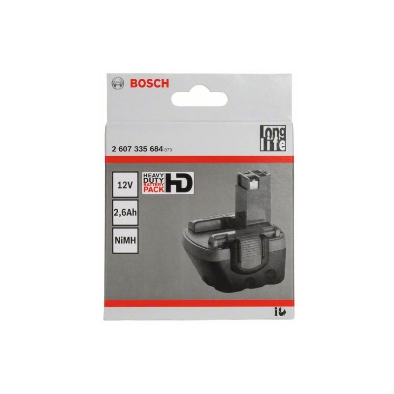 

Batería O-Pack Hd 12V: 2,6Ah: Nimh - Bosch