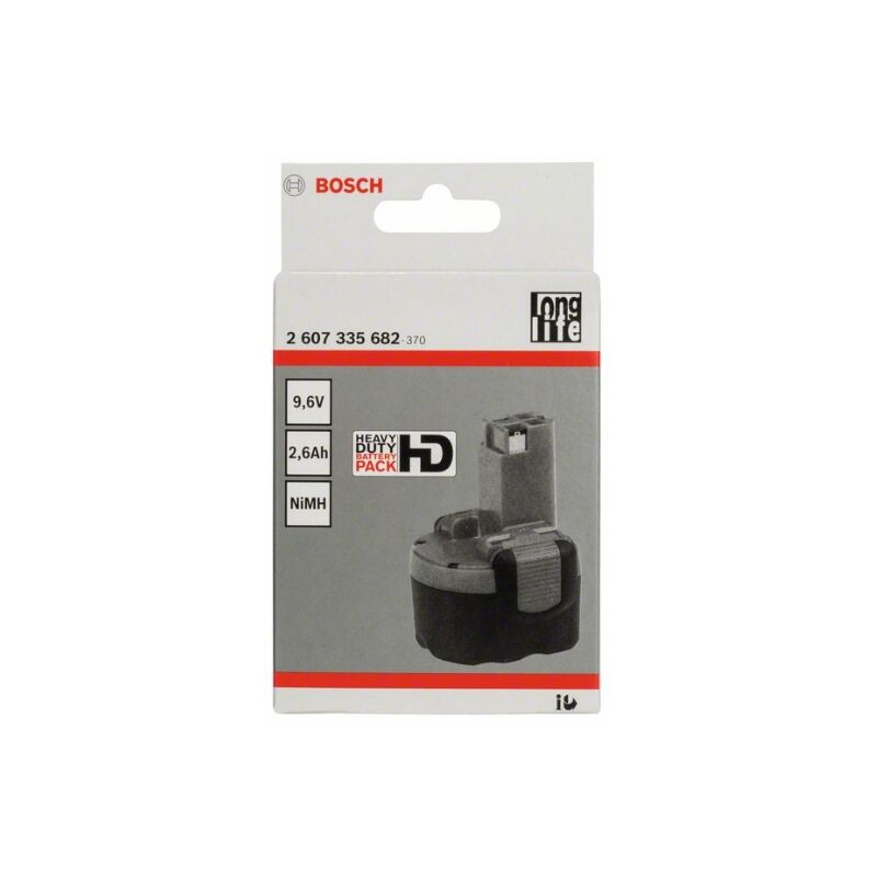 

Batería O-Pack Hd 9,6V: 2,6Ah: Nimh - Bosch