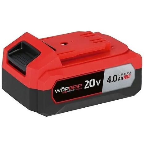 BATERÃA DE LITIO WORGRIP 20V 4.0AH