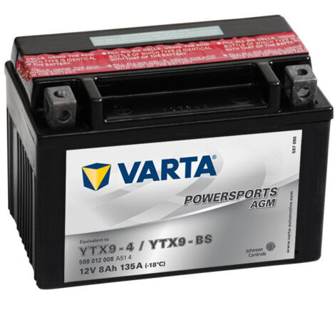 BaterÃ­a VARTA YTX9-BS 12V 8Ah