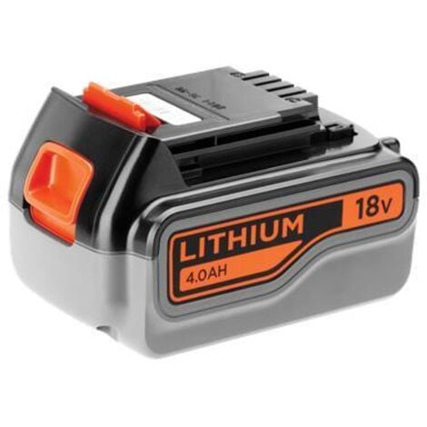 BLACK&DECKER 18V 4AH BLACK+DECKER BL4018-XJ Compatible con todas las herramientas BLACK+DECKER de 18V