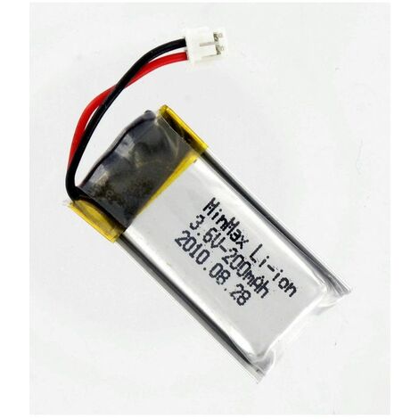 HAGER Batería alarma MTU01X para combinado, Li Ion 3,6V 200mAh