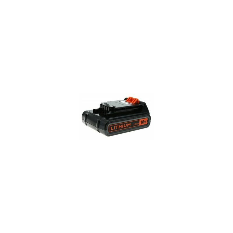 

Batería Black & Decker 18V 2.0Ah para todas las Herramientas de Jardín de 18V con anclaje tipo Carril (BL2018) Original