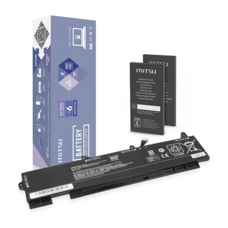 Batería CC03XL para HP EliteBook 850, 855, G7 y G8, ZBook Firefly 15, G7 y G8