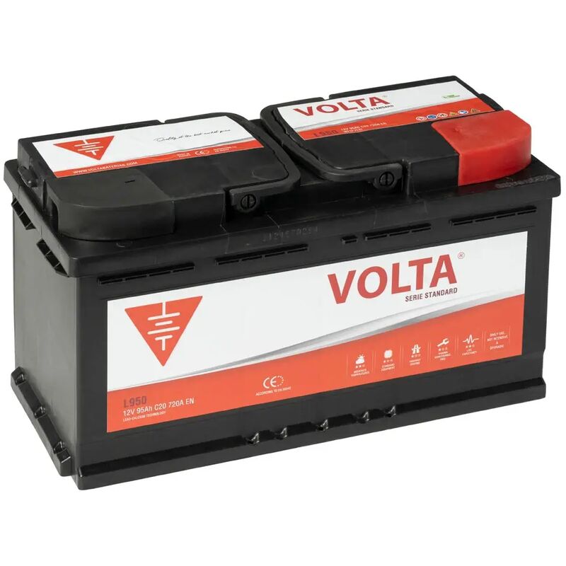 

Batería coche Standard 95Ah 720A borne + dcha