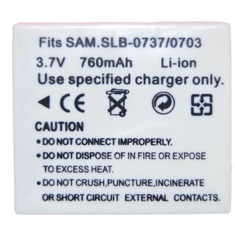 Batería compatible  SAMSUNG SB-L0737