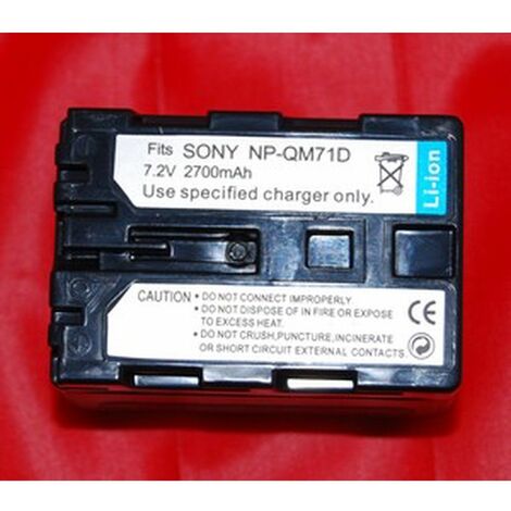 Batería compatible SONY  NP-QM71D
