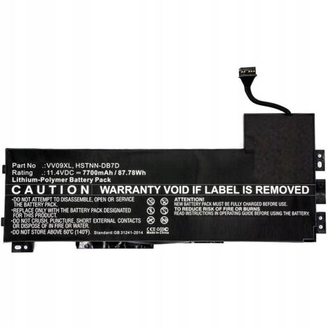 Batería Coreparts para HP 808398-2B1
