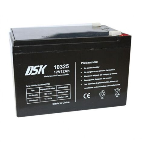 Batería  de 12V para Patinetes eléctricos (Batería de Gel 12V 12Ah L15xA9,5xAn10cm)